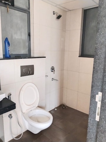 Bathroom in 2 BHK Apartment at Godrej City Panvel Phase 1, Poyanje – for Rent