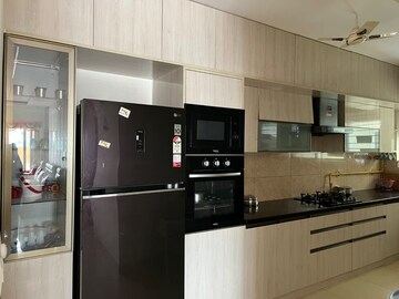 Kitchen in 3.5 BHK Apartment at Prestige High Fields, Gachibowli – for Rent
