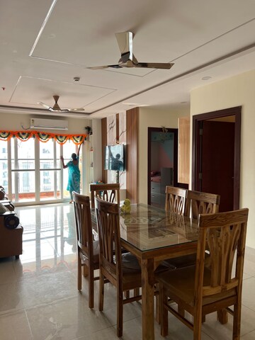 Gym in 3.5 BHK Apartment at Prestige High Fields, Gachibowli – for Rent