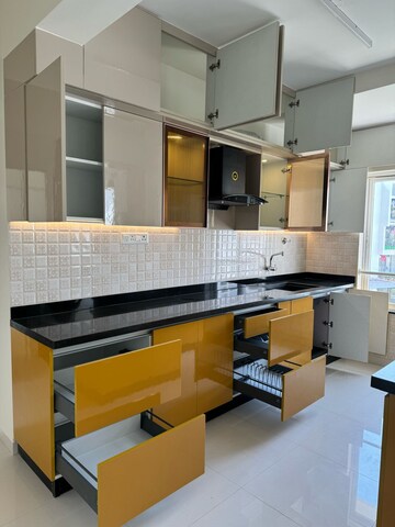 Kitchen in 2 BHK Apartment at Casagrand Lorenza, Kogilu – for Rent