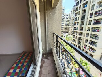 Balcony in 1 BHK Apartment at Rustomjee Global City – for Sale