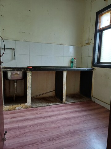 Kitchen in 1 RK Apartment at Gharonda Housing, Ghansoli – for Rent