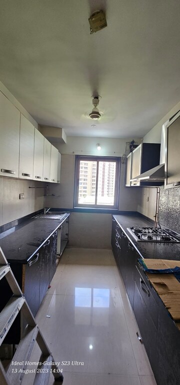 Kitchen in 2.5 BHK Apartment at Kalpataru Aura, Ghatkopar West – for Rent