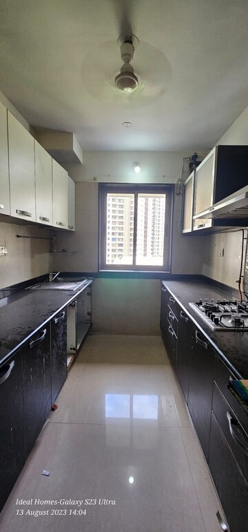 Kitchen in 2.5 BHK Apartment at Kalpataru Aura, Ghatkopar West – for Rent