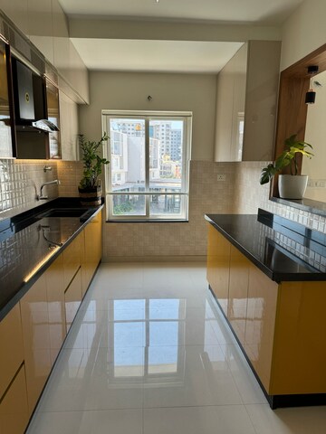 Kitchen in 2 BHK Apartment at Casagrand Lorenza, Kogilu – for Rent