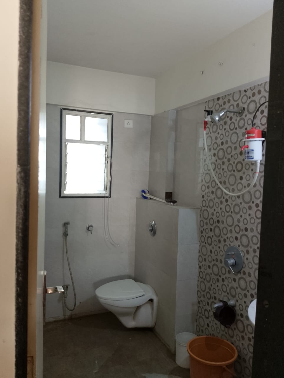 Bathroom in 2 BHK Apartment at Sancheti Eves Garden, Mundhwa – for Rent