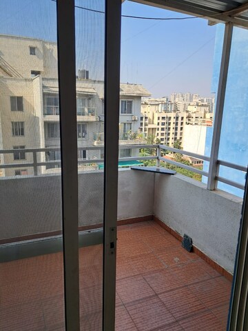 Balcony in 2 BHK Apartment at Sancheti Eves Garden, Mundhwa – for Rent