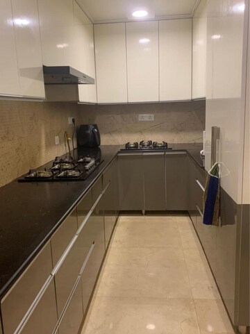 Kitchen in 3 BHK Builder Floor at Greater Kailash I – for Rent