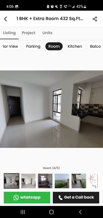 Bedroom in 2 BHK Apartment at Signature Global Synera, Sector 81 – for Sale