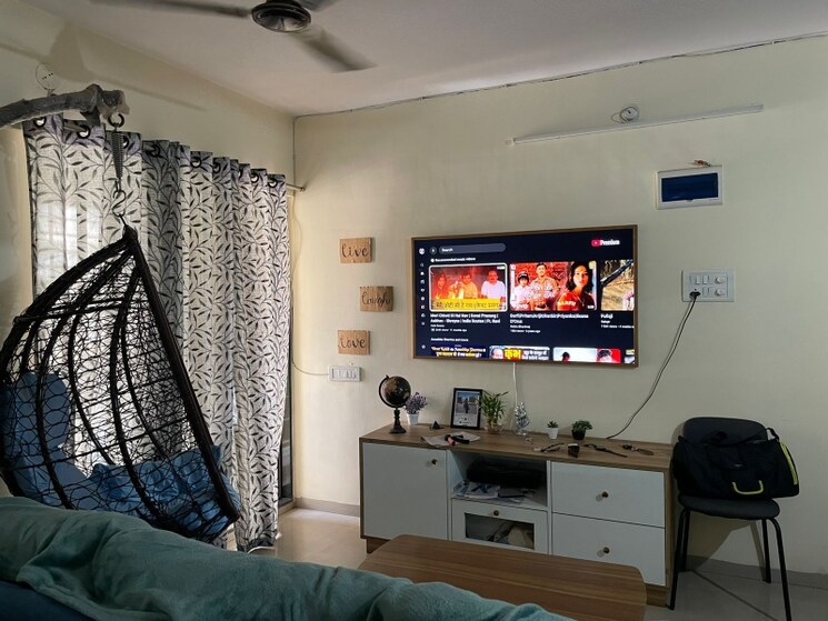 Living Room, bankers-tower 3 Bedroom 1400 Sq.Ft. Apartment In Ulwe Sector 18 Navi Mumbai 8240301