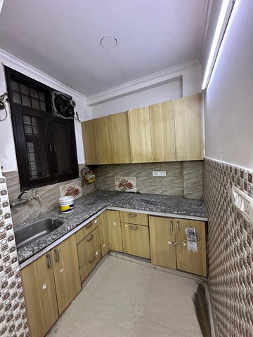 Kitchen in 2 BHK Builder Floor at Chattarpur – for Rent