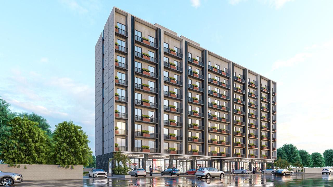 Studio  220 Sq.Ft. Apartment in Saarrthi Skybizz