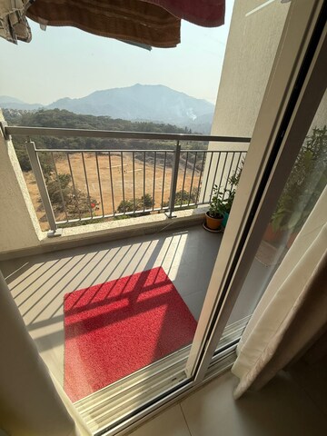 Balcony in 3 BHK Apartment at Godrej Emerald, Ghodbunder Road – for Sale