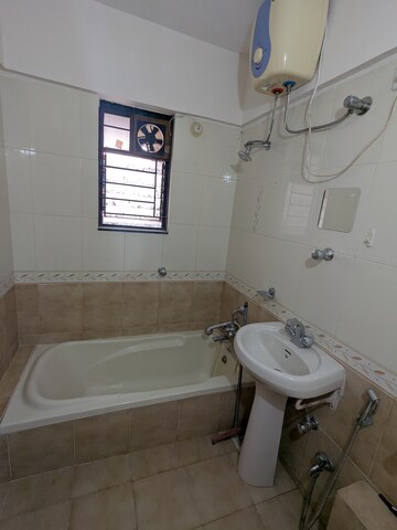 Bathroom in 2 BHK Apartment at Kapil Malhar Apartment, Baner – for Rent