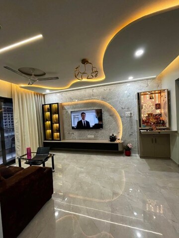 Living Room in 2 BHK Apartment at Evershine Tulip CHS Ltd, Vasai East – for Sale