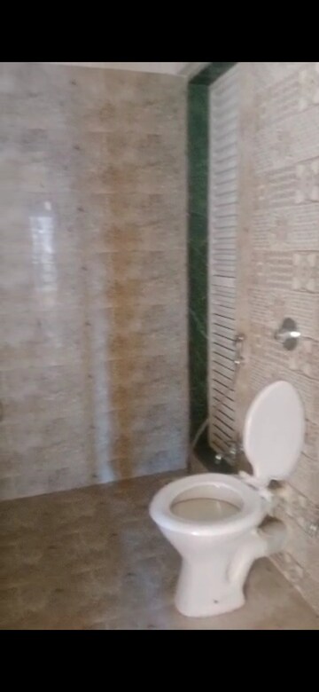 Bathroom in 1 BHK Apartment at Mahavir Kalpavruksha, Ghodbunder Road – for Rent