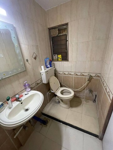 Bathroom in 1 BHK Apartment at Guru Vihar CHS, Vasai East – for Sale