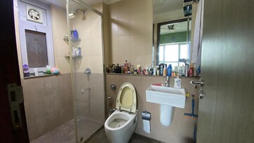 Bathroom in 1 BHK Apartment at Aspen Park, Goregaon East – for Rent