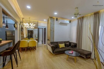 Living Room in 2 BHK Apartment at Veena Dynasty, Vasai East – for Sale
