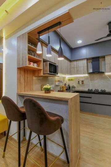 Kitchen in 2 BHK Apartment at Veena Dynasty, Vasai East – for Sale