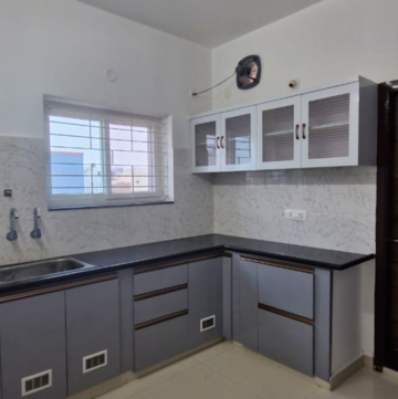 Kitchen in 3 BHK Builder Floor at Kondapur – for Rent
