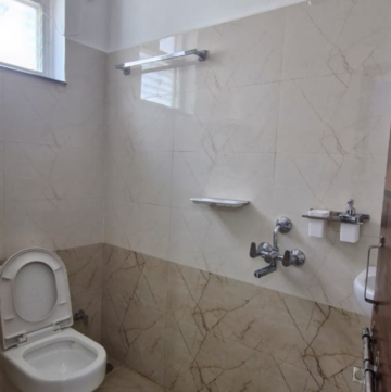 Bathroom in 3 BHK Builder Floor at Kondapur – for Rent