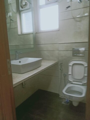 Bathroom in 2 BHK Builder Floor at Lajpat Nagar I – for Rent