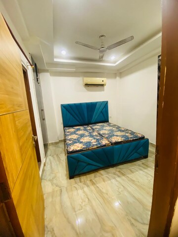 Bedroom in 3 BHK Builder Floor at Freedom Fighters Enclave – for Rent