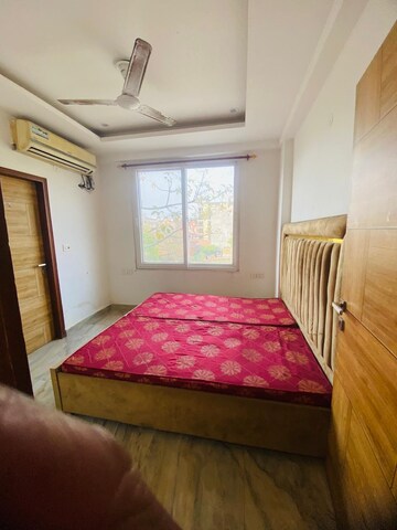 Bedroom in 3 BHK Builder Floor at Freedom Fighters Enclave – for Rent