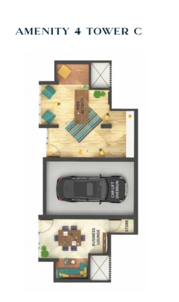 Furnished Amenities in 1 BHK Apartment at Dynamix Avanya, Dahisar East – for Sale