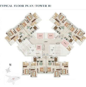Master Plan in 1 BHK Apartment at Dynamix Avanya, Dahisar East – for Sale