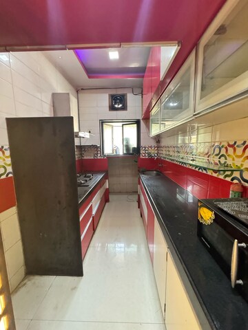 Kitchen in 2 BHK Apartment at Navjivan Co operative Housing Society, Chembur – for Rent