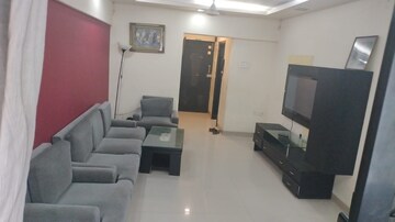 Living Room in 2 BHK Apartment at Brookhill Tower, Andheri West – for Rent
