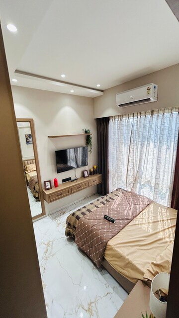 Bedroom in 2 BHK Apartment at Chandak Treesourus, Malad West – for Sale
