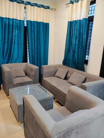 Living Room in 3 BHK Builder Floor at Sushant Lok 3, Sector 57 – for Rent