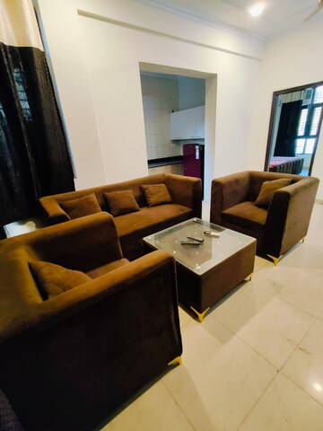Living Room in 3 BHK Builder Floor at Sushant Lok 3, Sector 57 – for Rent