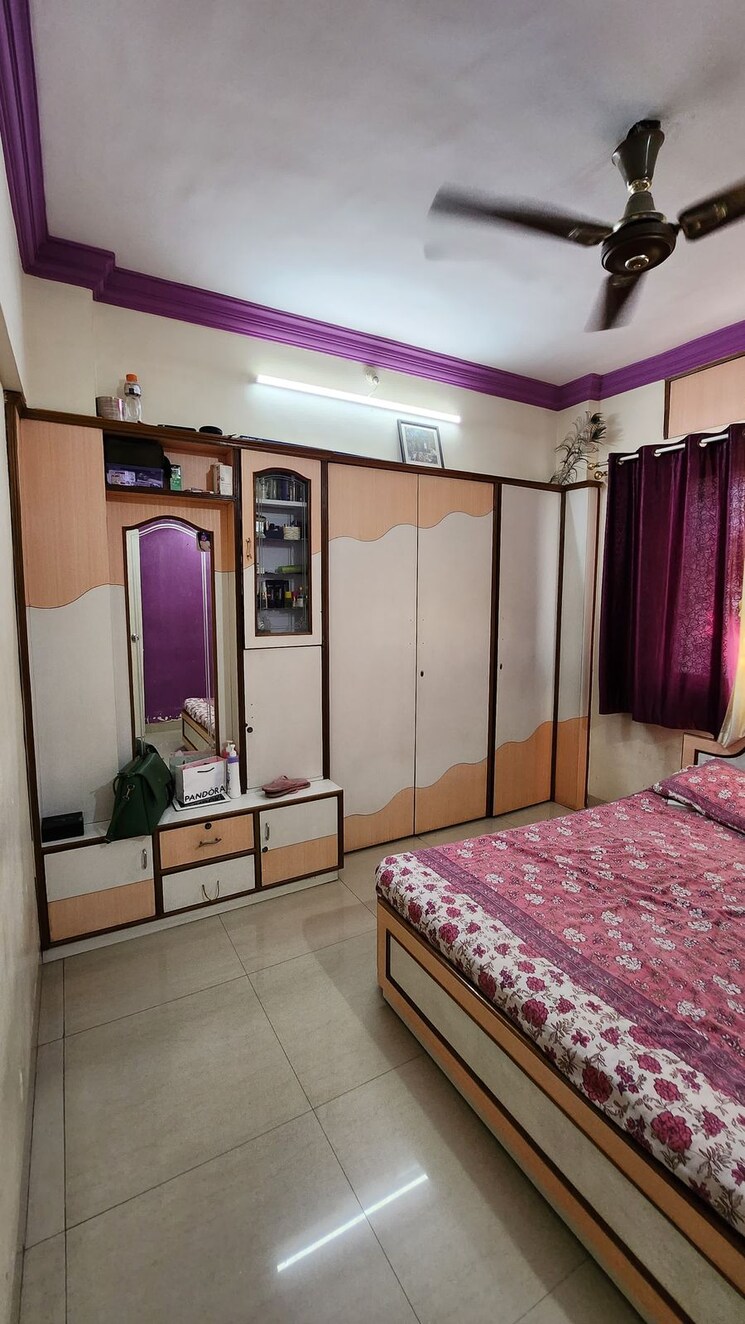 Bedroom, brahmand-chs 1 Bedroom 425 Sq.Ft. Apartment In Brahmand Thane 8241031