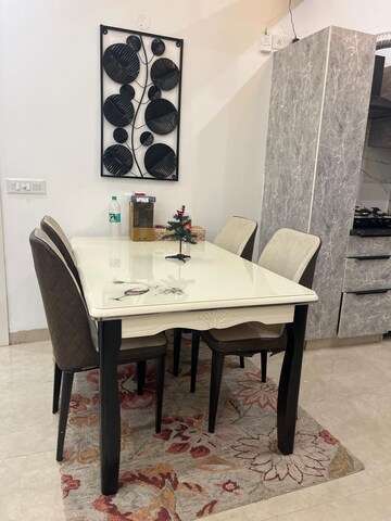 Kitchen in 2 BHK Builder Floor at Ansal Sushant Lok I, Sector 43 – for Rent