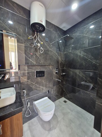 Bathroom in 2 BHK Builder Floor at Ansal Sushant Lok I, Sector 43 – for Rent