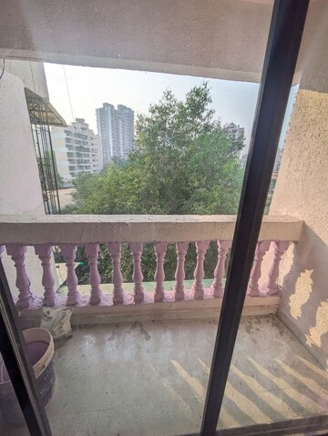 Balcony in 2 BHK Apartment at Niraj City Apartment, Kalyan West – for Rent