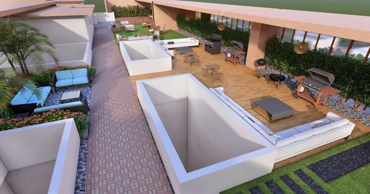 Master Bedroom, delta-prestige 2 Bedroom 826 Sq.Ft. Apartment In Sector 17 New Panvel West Navi Mumbai 8241119