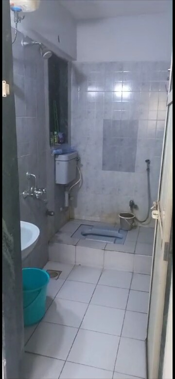 Bathroom in 1 BHK Apartment at Acme Complex 2A, Goregaon West – for Rent