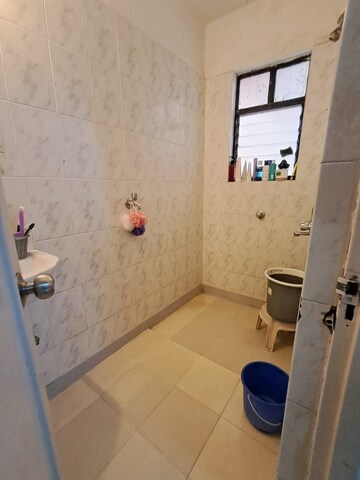 Bathroom in 1 BHK Apartment at Goel Ganga Nebula, Viman Nagar – for Rent