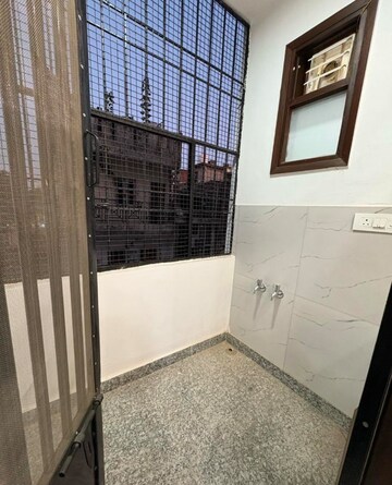 Balcony in 3 BHK Builder Floor at Malviya Nagar – for Rent
