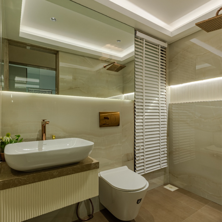 Bathroom, dosti-planet-north 2 Bedroom 541 Sq.Ft. Apartment In Dawale Thane 8241168