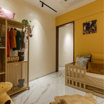 Living Room in 2 BHK Apartment at Dosti Planet North, Dawale – for Sale