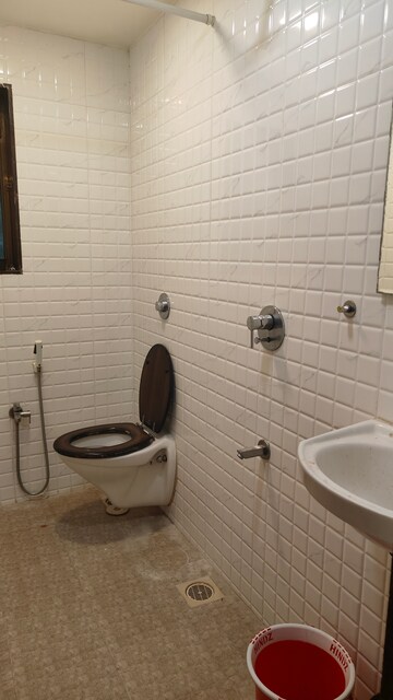 Bathroom in 2 BHK Apartment at Neha Apartment Juhu, Juhu – for Rent