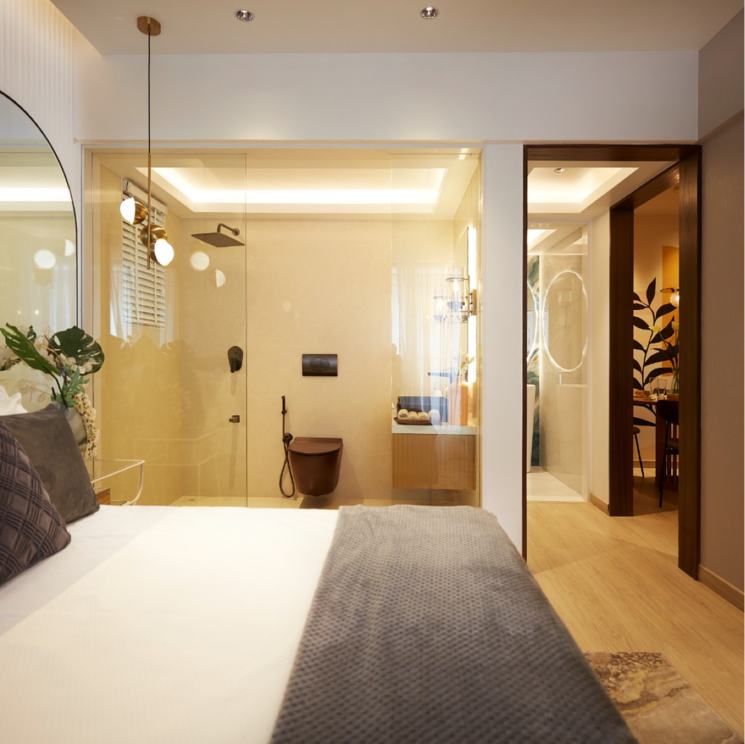 Bedroom, dosti-planet-north 3 Bedroom 861 Sq.Ft. Apartment In Dawale Thane 8241203