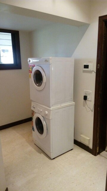 Bathroom in 3 BHK Apartment at Nibbana Apartments, Bandra West – for Rent