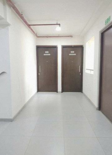 Building Lobby in 1.5 BHK Apartment at Godrej Emerald Vista, Ghodbunder Road – for Rent